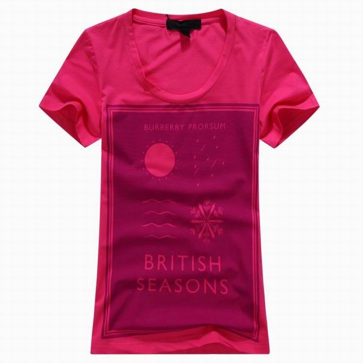 Burberry short round collar T woman S-2XL-036